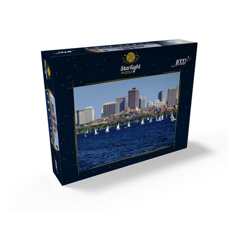 Boston skyline, Massachusetts, USA 1000 Jigsaw Puzzle box view1