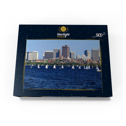 Boston skyline, Massachusetts, USA 500 Jigsaw Puzzle box view1
