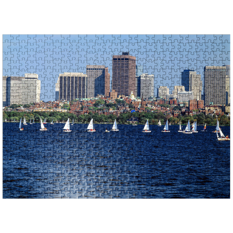 puzzleplate Boston skyline, Massachusetts, USA 500 Jigsaw Puzzle