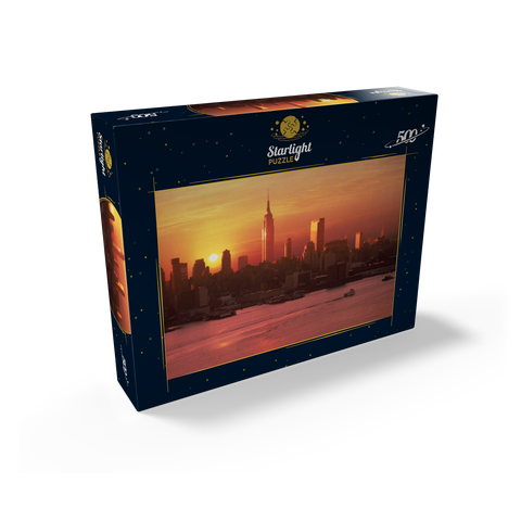 Skyline with Empire State Building, Manhattan, New York City, New York, USA 500 Jigsaw Puzzle box view1
