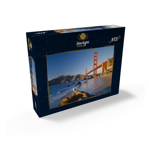 San Francisco Bay and Golden Gate Bridge, San Francisco, California, USA 1000 Jigsaw Puzzle box view1