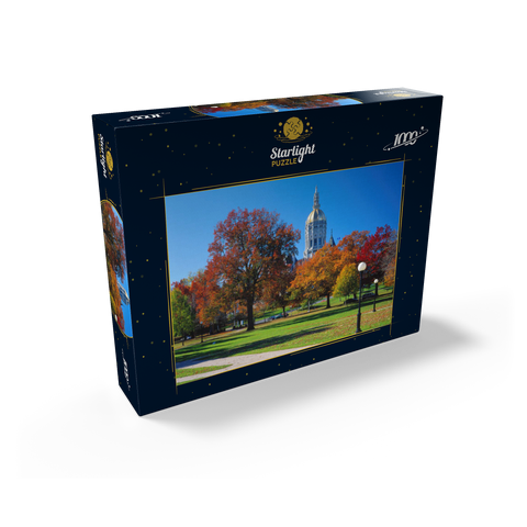 Park with Capitol in Hartford, Connecticut, USA 1000 Jigsaw Puzzle box view1