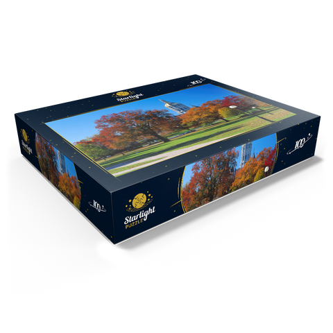 Park with Capitol in Hartford, Connecticut, USA 100 Jigsaw Puzzle box view1