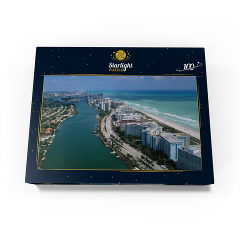 View over Miami Beach, Florida, USA 100 Jigsaw Puzzle box view1