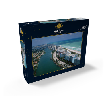 View over Miami Beach, Florida, USA 500 Jigsaw Puzzle box view1