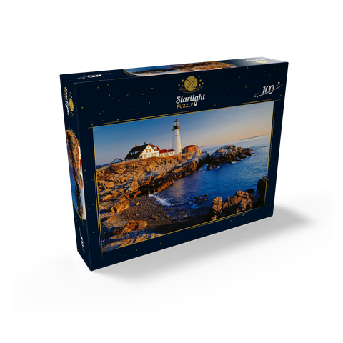 Portland Head Lighthouse at Cape Elizabeth, Maine, USA 100 Jigsaw Puzzle box view1