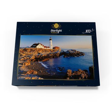 Portland Head Lighthouse at Cape Elizabeth, Maine, USA 100 Jigsaw Puzzle box view1