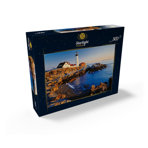 Portland Head Lighthouse at Cape Elizabeth, Maine, USA 500 Jigsaw Puzzle box view1