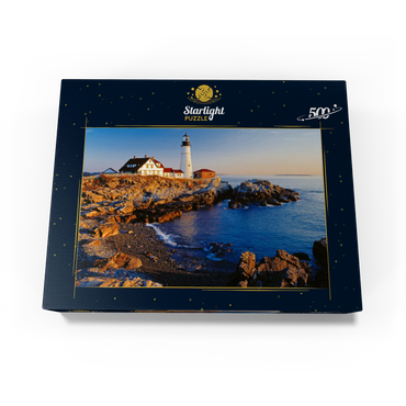 Portland Head Lighthouse at Cape Elizabeth, Maine, USA 500 Jigsaw Puzzle box view1