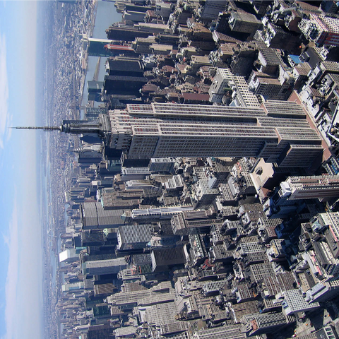 Empire State Building, Manhattan, New York City, New York, USA 1000 Jigsaw Puzzle 3D Modell