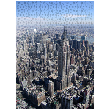 puzzleplate Empire State Building, Manhattan, New York City, New York, USA 500 Jigsaw Puzzle