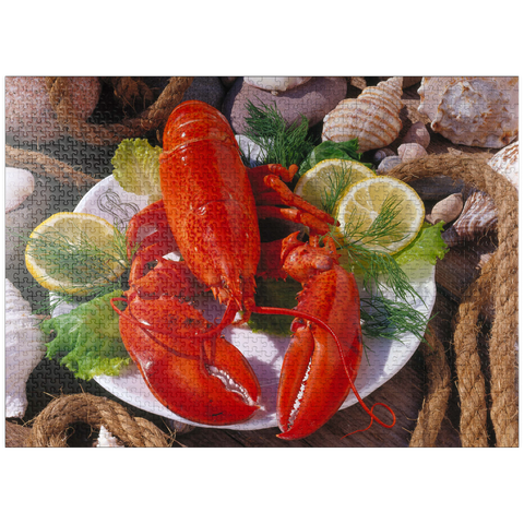puzzleplate Lobster 1000 Jigsaw Puzzle