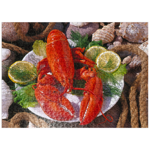 puzzleplate Lobster 500 Jigsaw Puzzle