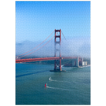puzzleplate Golden Gate Bridge, San Francisco, California, USA 1000 Jigsaw Puzzle