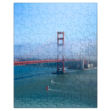 puzzleplate Golden Gate Bridge, San Francisco, California, USA 100 Jigsaw Puzzle