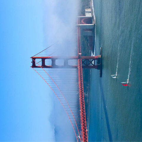 Golden Gate Bridge, San Francisco, California, USA 100 Jigsaw Puzzle 3D Modell