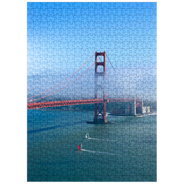 puzzleplate Golden Gate Bridge, San Francisco, California, USA 500 Jigsaw Puzzle