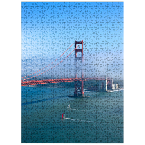 puzzleplate Golden Gate Bridge, San Francisco, California, USA 500 Jigsaw Puzzle