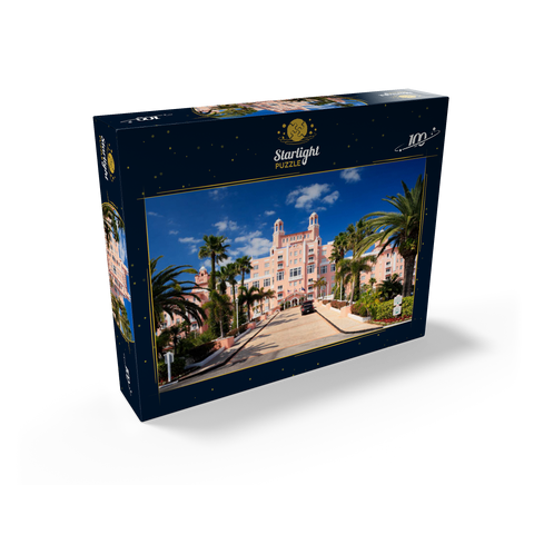 Hotel Don Cesar Beach Resort at St. Pete Beach in St. Petersburg on the Gulf Coast, Florida, USA 100 Jigsaw Puzzle box view1
