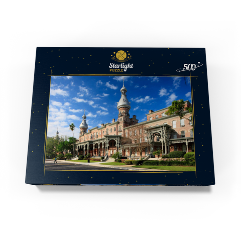 Former Tampa Bay Hotel with Henry Plant Museum in Tampa on the Gulf Coast, Florida, USA 500 Jigsaw Puzzle box view1