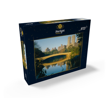 Lake in Central Park, Uptown Manhattan, New York City, New York, USA 1000 Jigsaw Puzzle box view1
