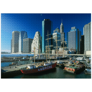 puzzleplate Southstreet Seaport Museum, New York City, New York, USA 1000 Jigsaw Puzzle