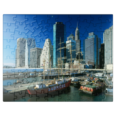 puzzleplate Southstreet Seaport Museum, New York City, New York, USA 100 Jigsaw Puzzle