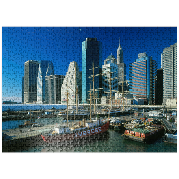 puzzleplate Southstreet Seaport Museum, New York City, New York, USA 500 Jigsaw Puzzle
