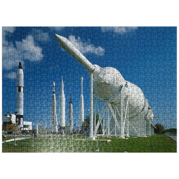 puzzleplate Rocket Park, Kennedy Space Center, Cape Caneveral, Florida, USA 500 Jigsaw Puzzle