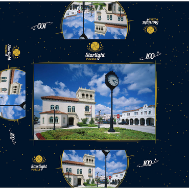 Palm Beach City Hall, Florida, USA 100 Jigsaw Puzzle box 3D Modell