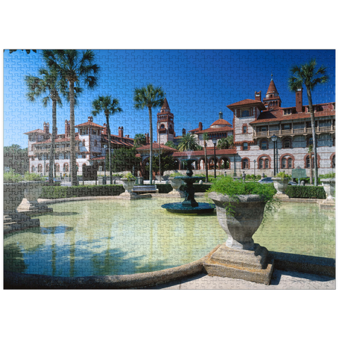 puzzleplate Flagler College in St. Augustine, Florida, USA 1000 Jigsaw Puzzle