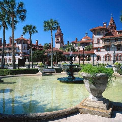 Flagler College in St. Augustine, Florida, USA 1000 Jigsaw Puzzle 3D Modell