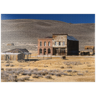 puzzleplate Ghost town Bodie, California, USA 1000 Jigsaw Puzzle