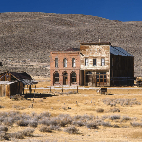 Ghost town Bodie, California, USA 1000 Jigsaw Puzzle 3D Modell