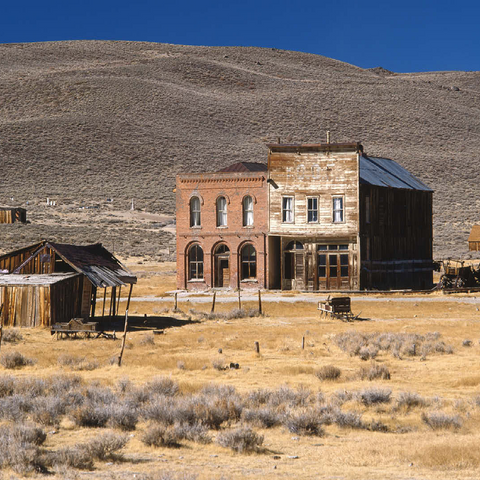 Ghost town Bodie, California, USA 100 Jigsaw Puzzle 3D Modell