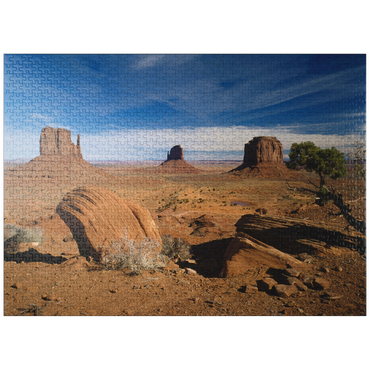 puzzleplate Monument Valley, Navajo Tribal Park, Arizona, USA 1000 Jigsaw Puzzle
