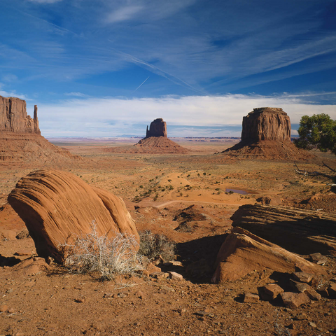 Monument Valley, Navajo Tribal Park, Arizona, USA 1000 Jigsaw Puzzle 3D Modell
