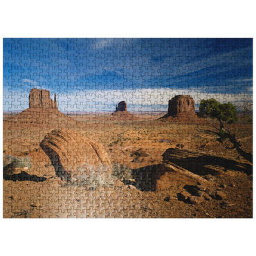 puzzleplate Monument Valley, Navajo Tribal Park, Arizona, USA 500 Jigsaw Puzzle
