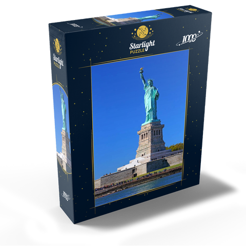 Statue of Liberty, Liberty Island, New York City, New York, USA 1000 Jigsaw Puzzle box view1