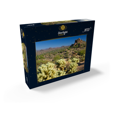 View from Pinnacle Peak, Scottsdale, Arizona, USA 1000 Jigsaw Puzzle box view1