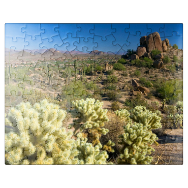 puzzleplate View from Pinnacle Peak, Scottsdale, Arizona, USA 100 Jigsaw Puzzle