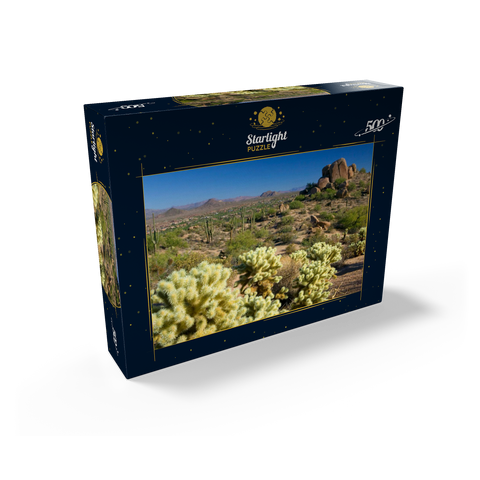 View from Pinnacle Peak, Scottsdale, Arizona, USA 500 Jigsaw Puzzle box view1