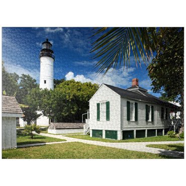 puzzleplate Key West Lighthouse, Florida Keys, Florida, USA 1000 Jigsaw Puzzle