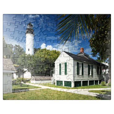 puzzleplate Key West Lighthouse, Florida Keys, Florida, USA 100 Jigsaw Puzzle