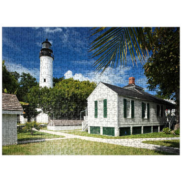 puzzleplate Key West Lighthouse, Florida Keys, Florida, USA 500 Jigsaw Puzzle