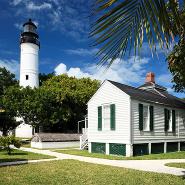 Key West Lighthouse, Florida Keys, Florida, USA 500 Jigsaw Puzzle 3D Modell