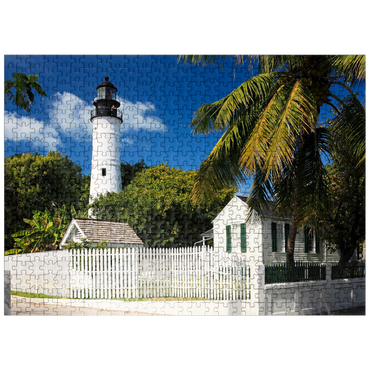 puzzleplate Key West Lighthouse, Florida Keys, Florida, USA 500 Jigsaw Puzzle
