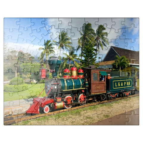 puzzleplate Sugar Cane Train, Ka'anapali, Maui Island, Hawaii, USA 100 Jigsaw Puzzle