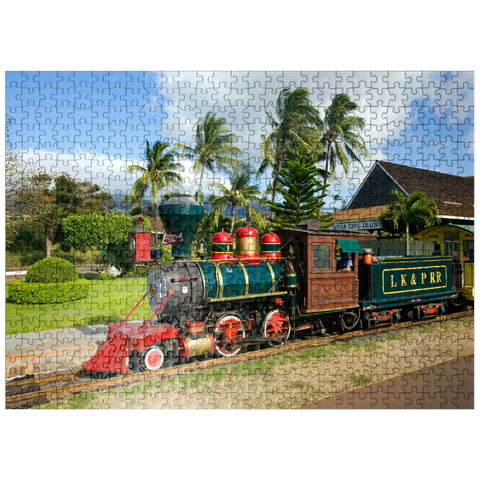 puzzleplate Sugar Cane Train, Ka'anapali, Maui Island, Hawaii, USA 500 Jigsaw Puzzle