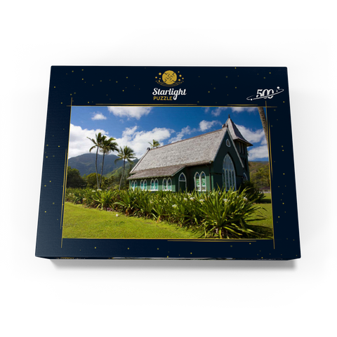 Waioli Huiia Church, Hanalei, Kauai Island, Hawaii, USA 500 Jigsaw Puzzle box view1